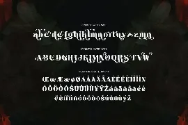 Strangest - A Unique Serif Typeface font