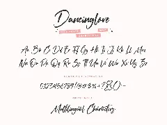 Dancinglove Script Font