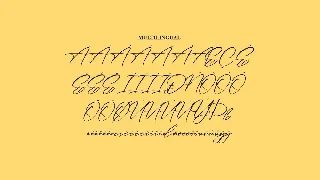 Ghalisha Signature Font