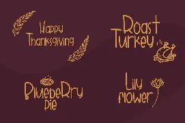 Gobbie Gobble font