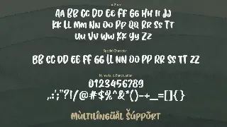 Mique font