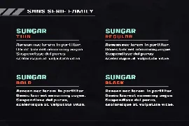 Sungar font