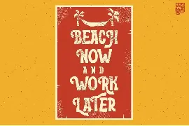 Morning Beach font