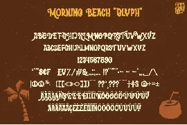 Morning Beach font