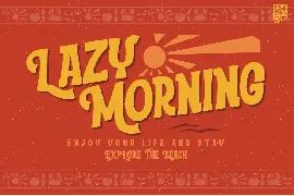 Morning Beach font