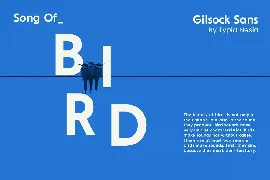 Gilsock - Classic & Timeless Sans Serif font