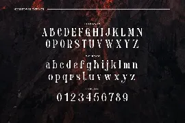 Morstowne - A Condensed Serif Typeface font