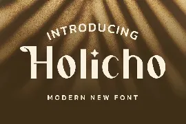 Holicho Font