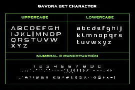 Gavora font