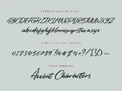 Columbian Script Font