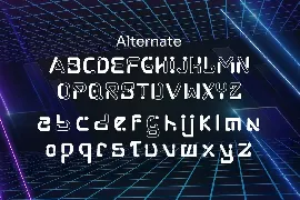 Mexaronzy Modern Future - Font