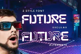 Mexaronzy Modern Future - Font