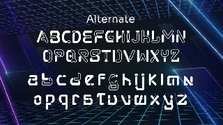 Mexaronzy Modern Future - Font