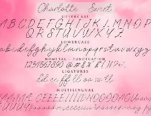 Charlotte Sweet font