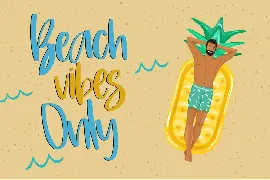 Sunday Beach - Handwritten Font