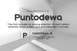 Puntodewa font