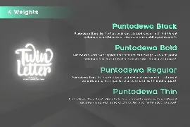 Puntodewa font