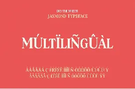 Jazmond â€“ Classic Serif Font