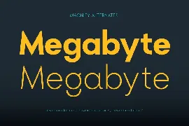 Magnify font