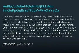 Magnify font