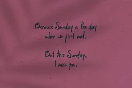 Sunday Mood font