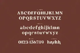 Elmond - Bold Serif Typefacec font