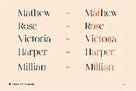 Modern Serif Font