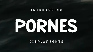 Pornes font