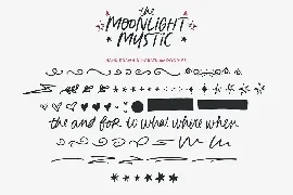 Moonlight Mystic Typeface font