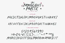 Moonlight Mystic Typeface font