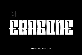 Eragone font