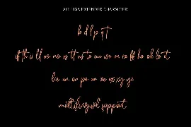 Agretha Signature Sript Font