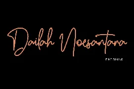 Agretha Signature Sript Font