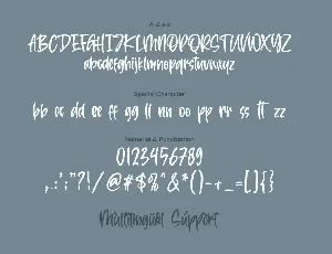 Back To December font