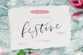 The Partylicious Festive Script font