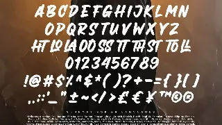 Tombo Brush font