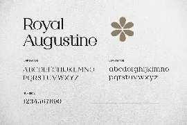 Royal Augustine Serif Font