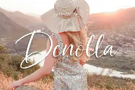 Denolla Modern Script font