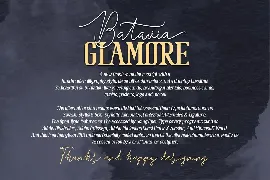 Batavia Glamore - Font Duo