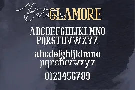 Batavia Glamore - Font Duo