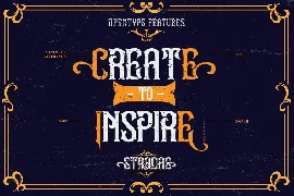 Stradas Display Font