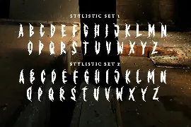 Spirit Burner font