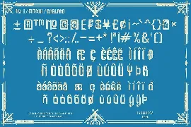 England font