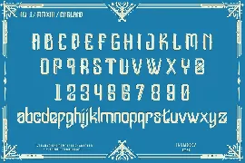 England font