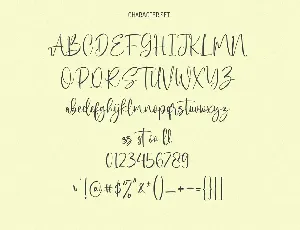 Miguel Sparks Script Font