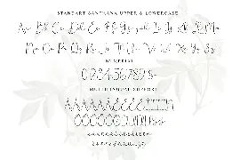 Santhana font