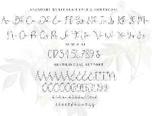 Santhana font