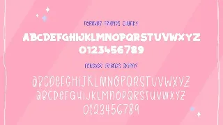 Forever Friends Font Duo