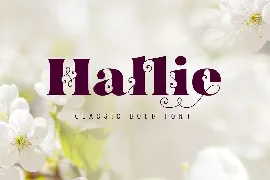 Hallie - Bold Classic Font