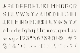 Strip Deco - Art Display Font